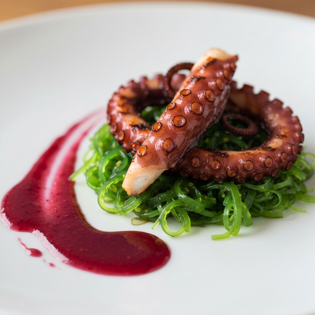 Ahtapot Meze Tabağı